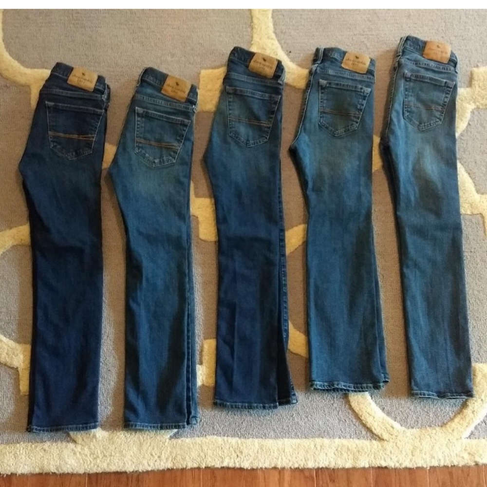 5 pairs boys jeans